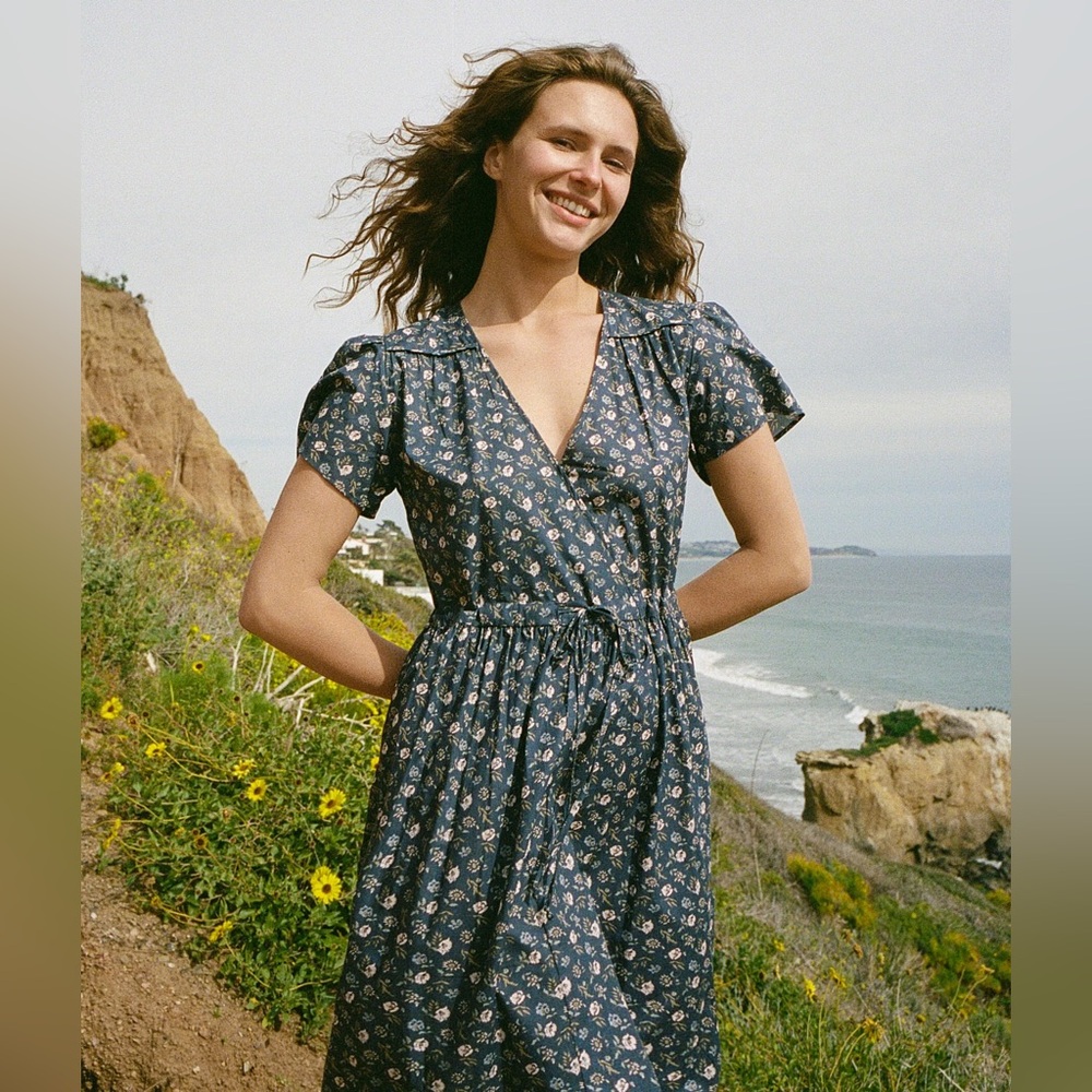 Christy Dawn “Dawn Dress” in Oat Straw Blue